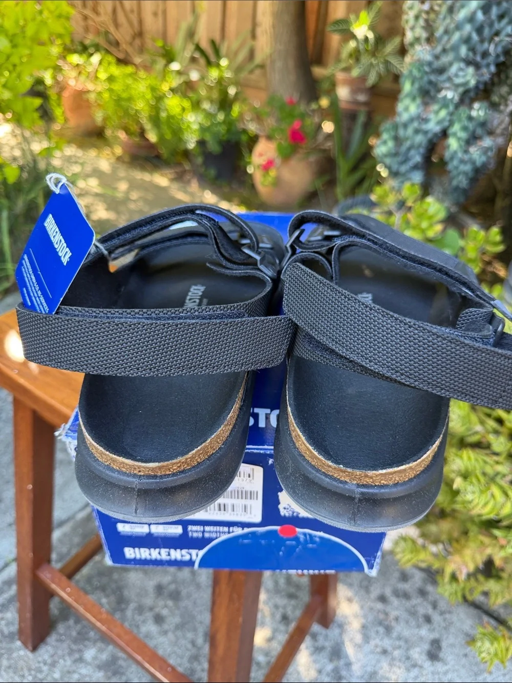 Birkenstock Tatacoa Futura Black Men's Two-Strap Sport Sandals